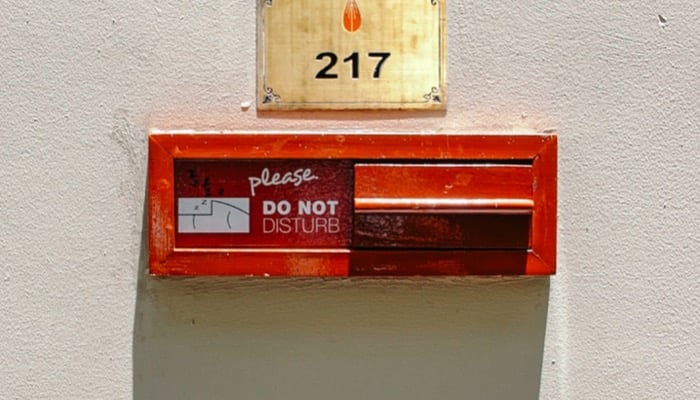 do not disturb